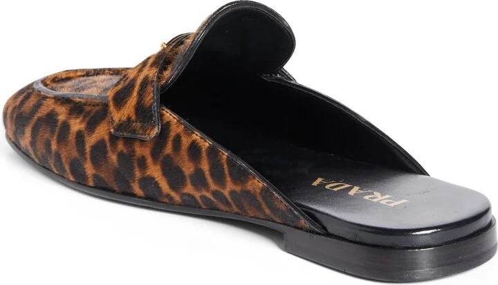 Logo Genuine Calf Hair Mule - Image 2