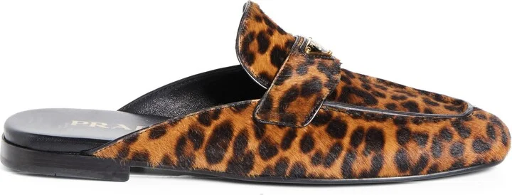 Logo Genuine Calf Hair Mule - Image 3