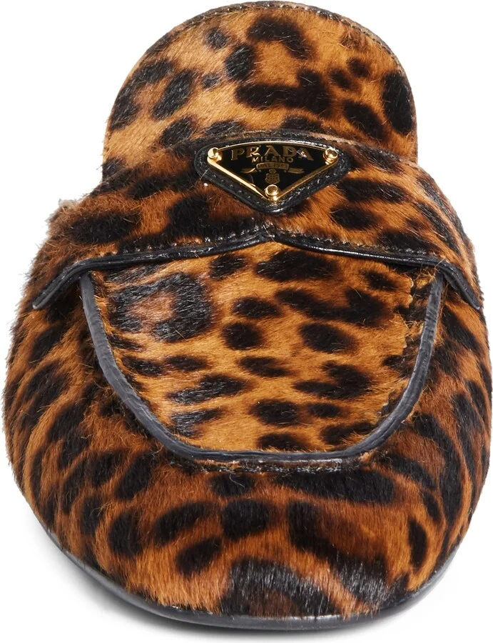 Logo Genuine Calf Hair Mule - Image 4