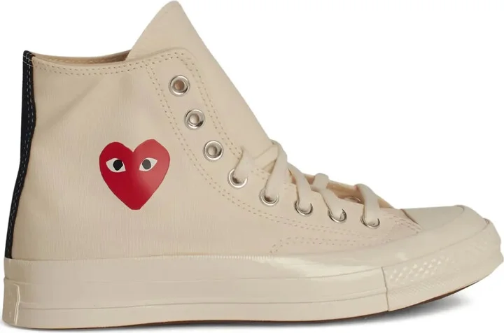 Logo-Heart High-Top Trainers