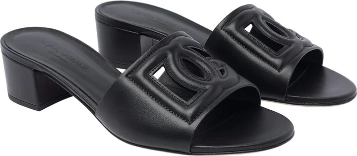 Logo Heeled Sandals - Image 2