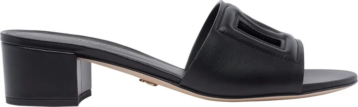Logo Heeled Sandals