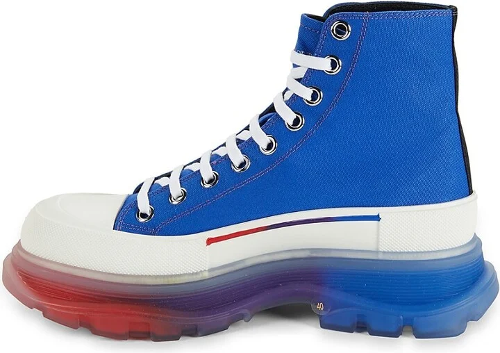 Logo High-Top Platform Sneakers - Image 4