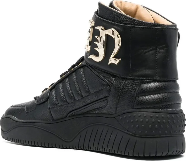Logo High-Top Sneakers - Image 3