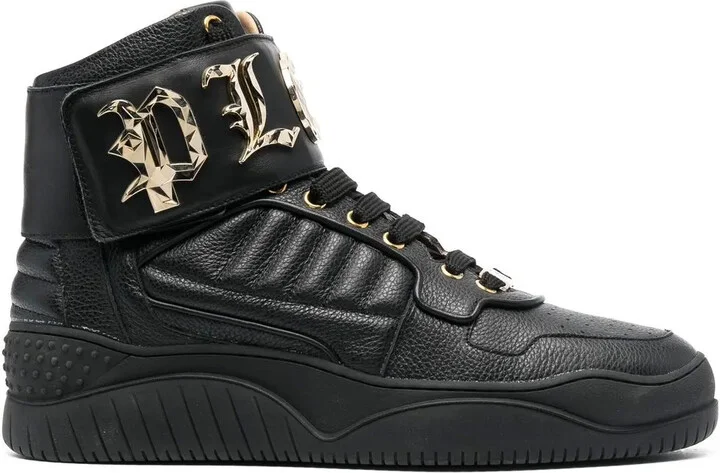 Logo High-Top Sneakers