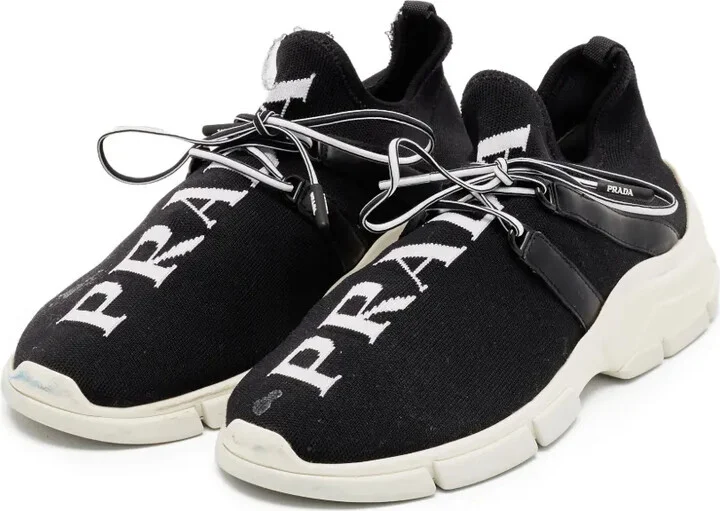 Logo-Intarsia Sneakers - Image 2