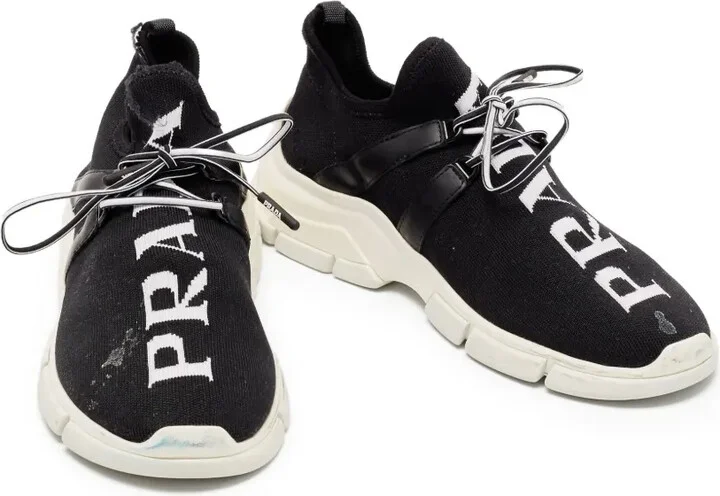 Logo-Intarsia Sneakers - Image 3