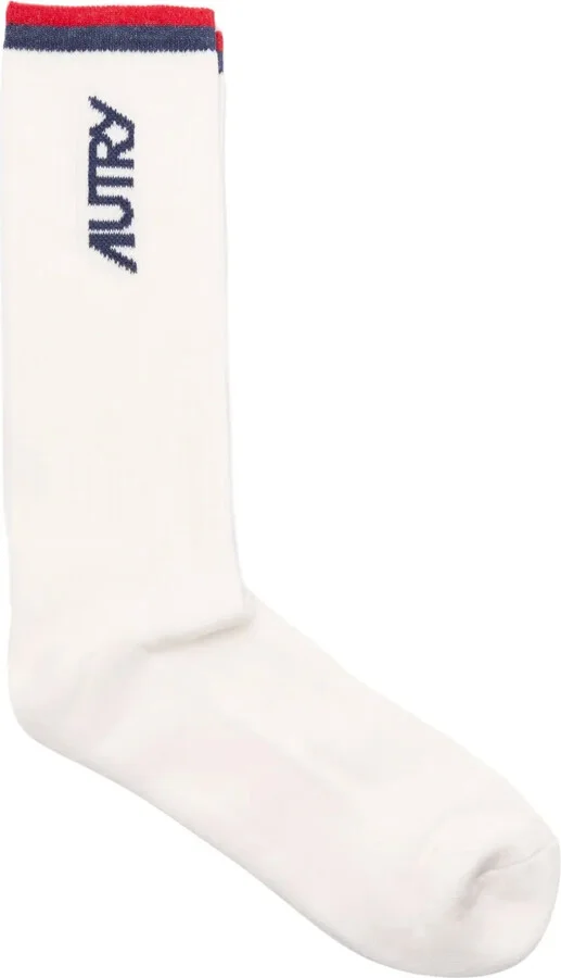 Logo-Intarsia Socks