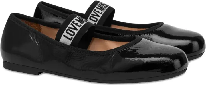 Logo-Jacquard Ballerina Shoes - Image 2