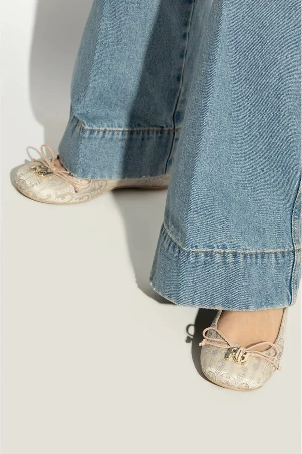 Logo-Jacquard Ballet Flats - Image 2