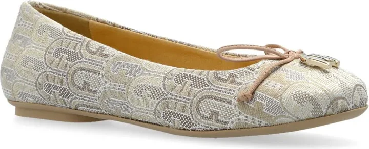 Logo-Jacquard Ballet Flats - Image 4