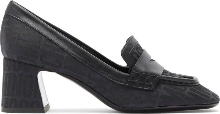 Logo Jacquard Loafer Pump - Image 4