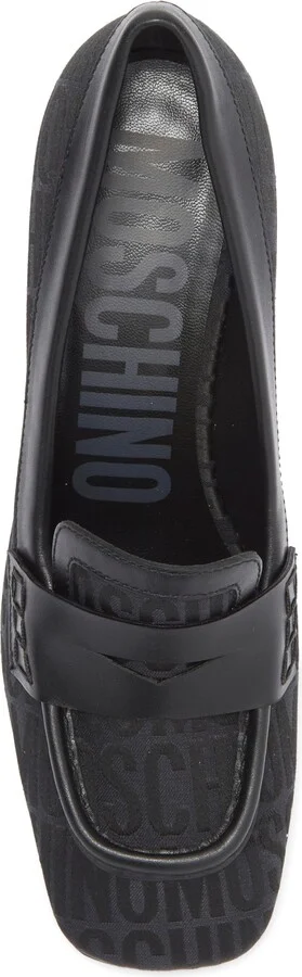 Logo Jacquard Loafer Pump - Image 5
