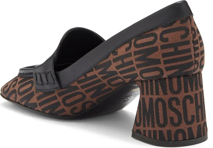Logo Jacquard Loafer Pump - Image 2