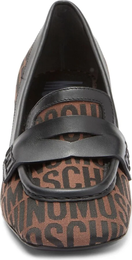 Logo Jacquard Loafer Pump - Image 3