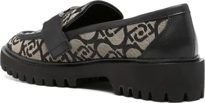 Logo-Jacquard Loafers - Image 3