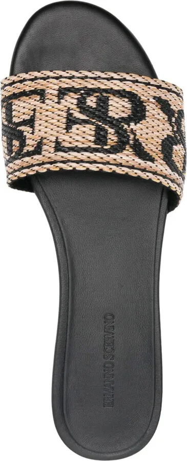 Logo-Jacquard Sandals - Image 4