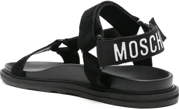 Logo-Jacquard Sandals - Image 3