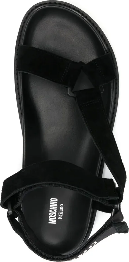 Logo-Jacquard Sandals - Image 4