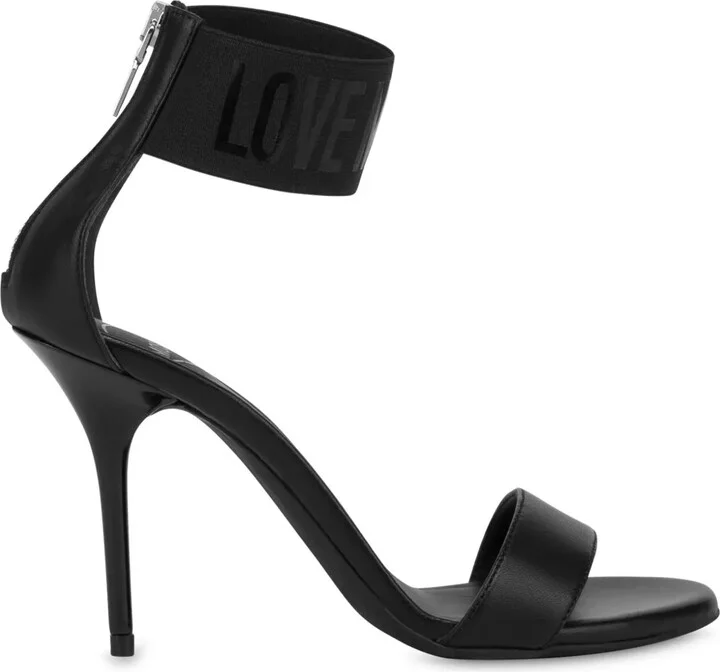 Logo-Jacquard Sandals