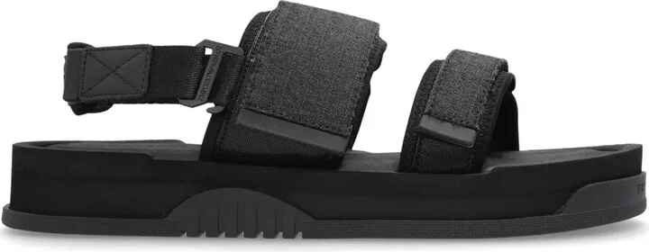 Logo-Jacquard Sandals
