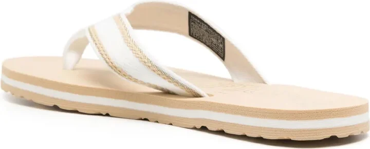 Logo-Jacquard Striped Flip Flop - Image 3