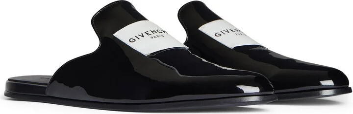 Logo Label Lounge Slipper Mule