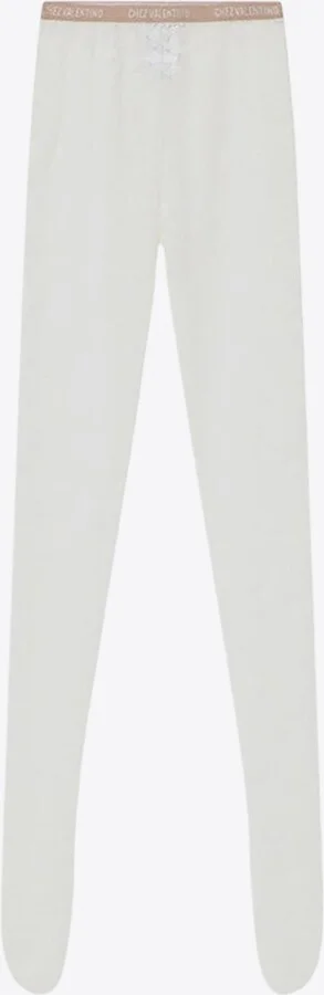 Logo Lace Tights