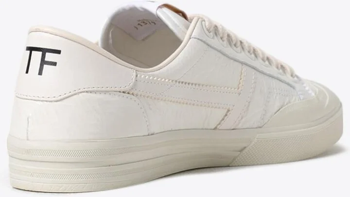 Logo Leather Lace-Up Sneakers - Image 2