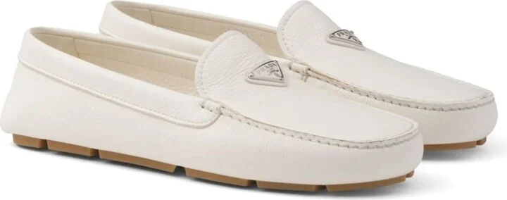 Logo Leather Loafers - Image 2
