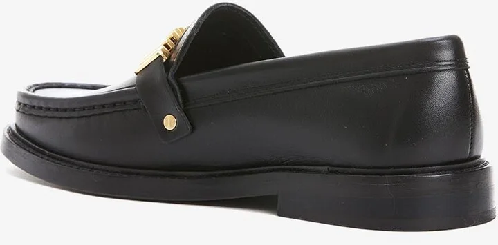 Logo Leather Loafers - Image 2