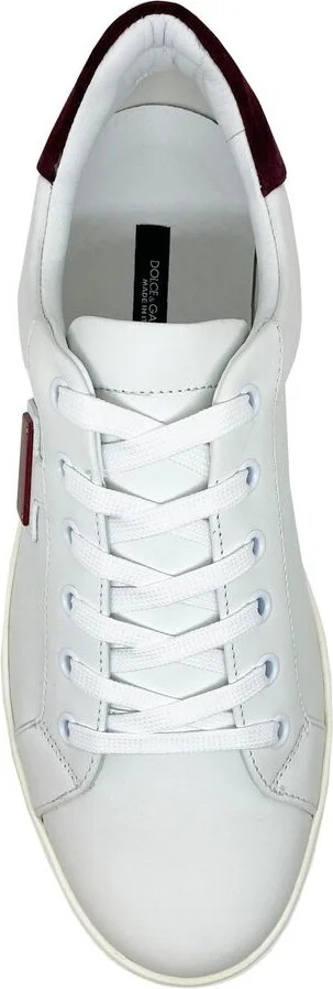 Logo Leather Men's Sneakers - Image 4