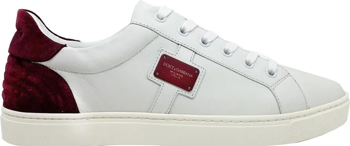 Logo Leather Men's Sneakers