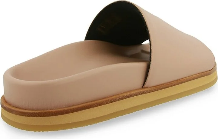 Logo Leather Slides - Image 3