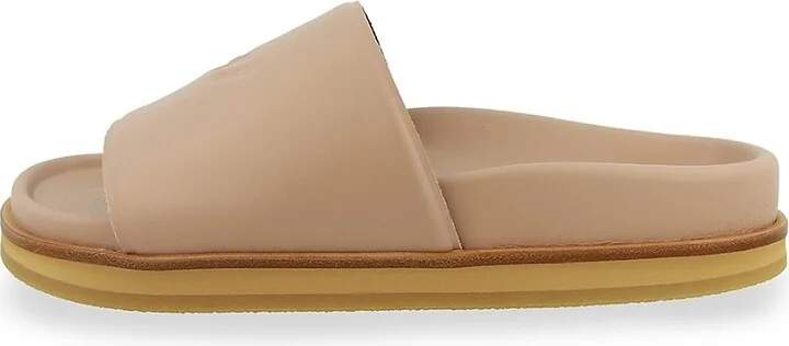 Logo Leather Slides - Image 5