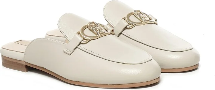 Logo Leather Slippers - Image 2