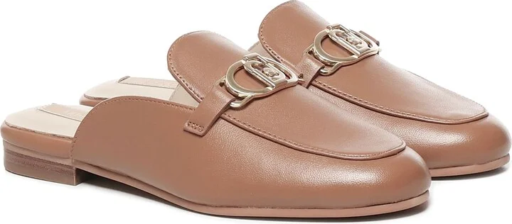 Logo Leather Slippers - Image 2
