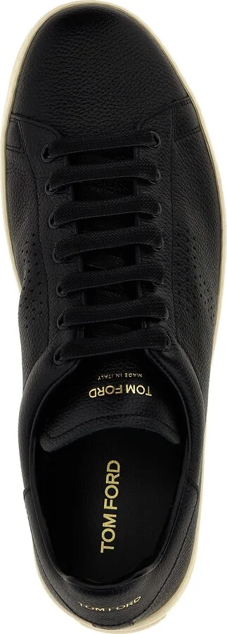 Logo Leather Sneakers - Image 4