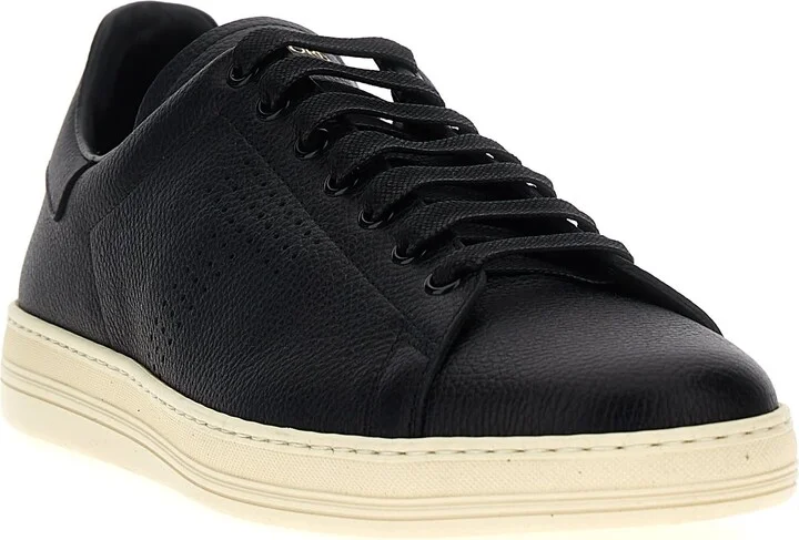 Logo Leather Sneakers - Image 2