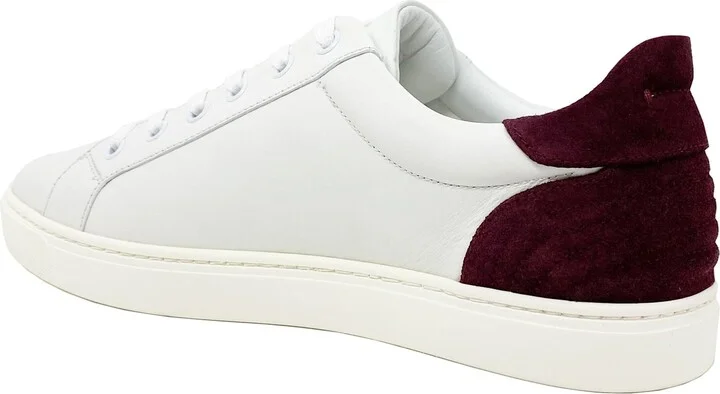 Logo Leather Sneakers - Image 3