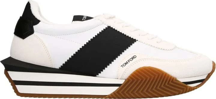 Logo Leather Sneakers