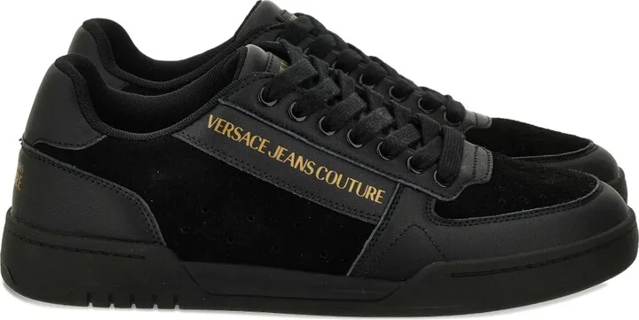 Logo Leather Sneakers