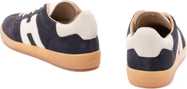 Logo Leather Trainers - Image 2