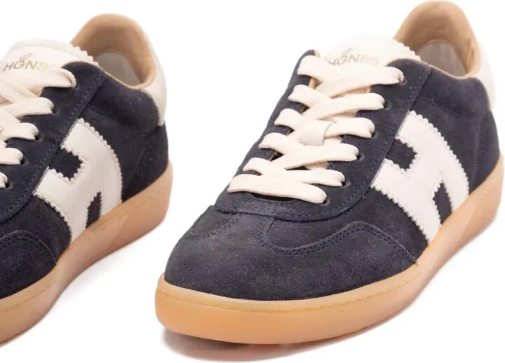 Logo Leather Trainers - Image 5