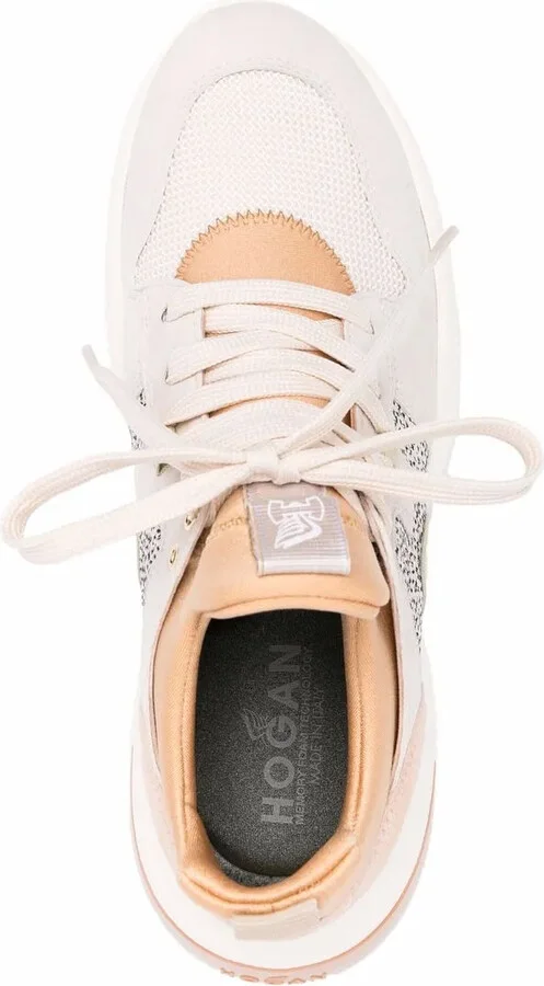 Logo Leather Trainers - Image 4