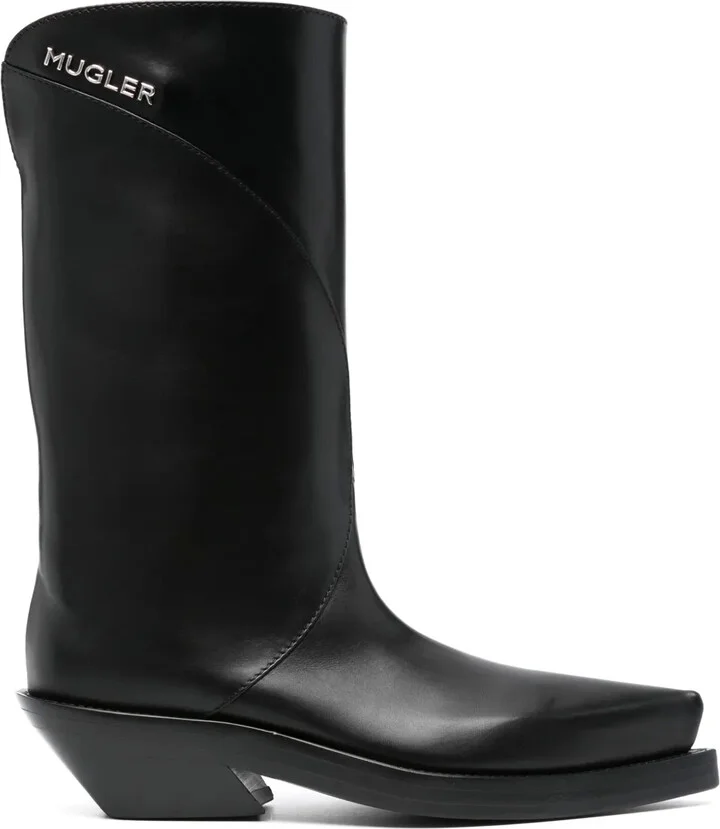 Logo-Lettering Boots