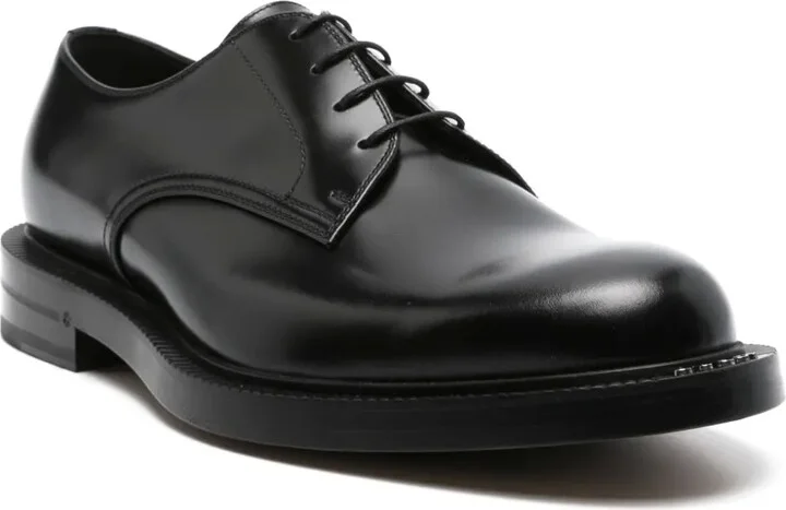 Logo-Lettering Derby Shoes - Image 2
