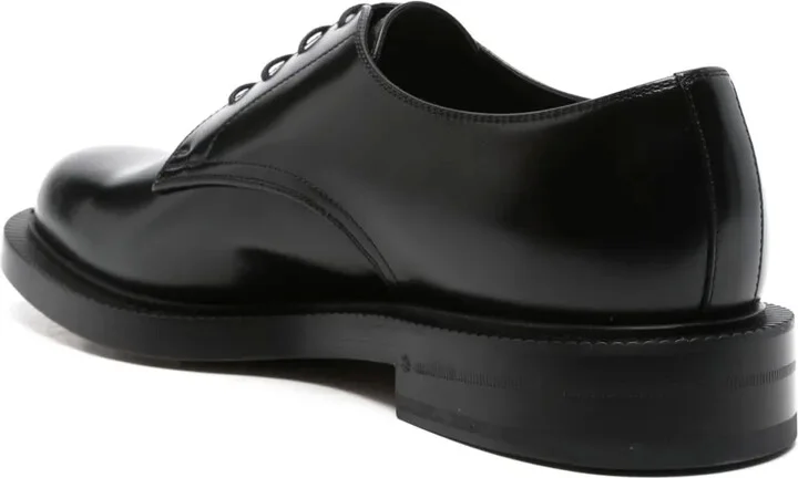 Logo-Lettering Derby Shoes - Image 3
