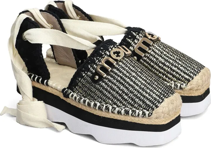Logo-Lettering Espadrilles - Image 2