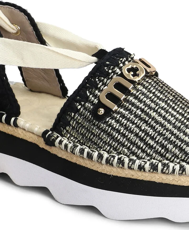 Logo-Lettering Espadrilles - Image 5